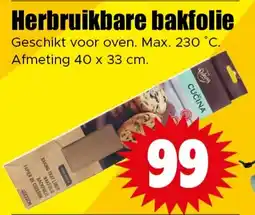 Dirk Herbruikbare bakfolie aanbieding