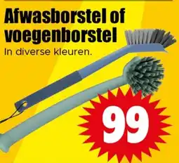 Dirk Afwasborstel of voegenborstel aanbieding