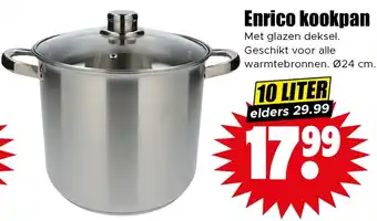 Dirk Enrico kookpan aanbieding