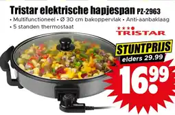 Dirk Tristar elektrische hapjespan PZ-2963 aanbieding