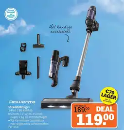 Albert Heijn Steelstofzuiger X-Pert aanbieding