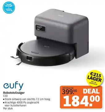 Albert Heijn Robotstofzuiger C10 aanbieding