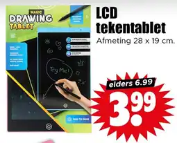 Dirk LCD tekentablet aanbieding