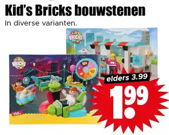 Dirk Kid's Bricks bouwstenen aanbieding