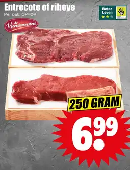 Dirk Entrecote of ribeye aanbieding