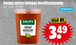 Dirk Soupy verse tomaat-basilicumsoep aanbieding