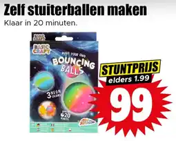 Dirk Zelf stuiterballen maken aanbieding