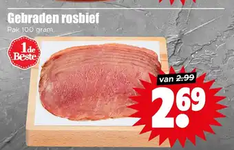 Dirk Gebraden rosbief aanbieding