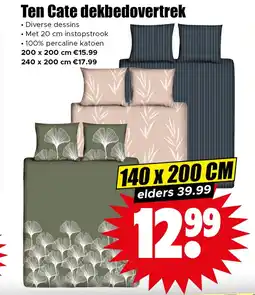 Dirk Ten Cate dekbedovertrek aanbieding