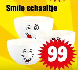 Dirk Smile schaaltje aanbieding