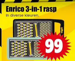 Dirk Enrico 3-in-1 rasp aanbieding