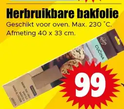 Dirk Herbruikbare bakfolie aanbieding