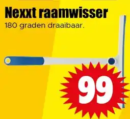 Dirk Nexxt raamwisser aanbieding