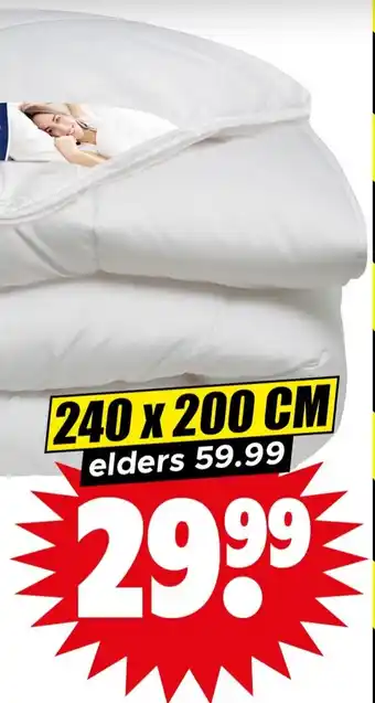 Dirk Ten Cate 4-seizoenen dekbed aanbieding