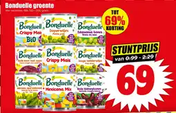 Dirk Bonduelle groente aanbieding