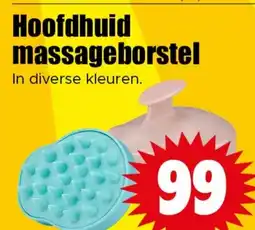 Dirk Hoofdhuid massageborstel aanbieding