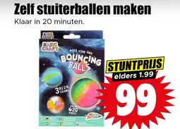 Dirk Zelf stuiterballen maken aanbieding