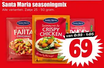 Dirk Santa Maria seasoningmix aanbieding