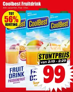 Dirk Coolbest Fruitdrink aanbieding