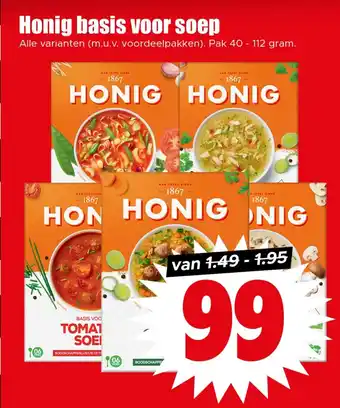 Dirk Honig basis voor soep aanbieding