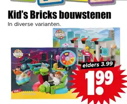 Dirk Kid's Bricks bouwstenen aanbieding