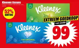 Dirk Kleenex Tissues aanbieding