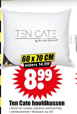 Dirk Ten Cate hoofdkussen aanbieding