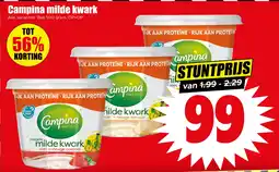 Dirk Campina milde kwark aanbieding