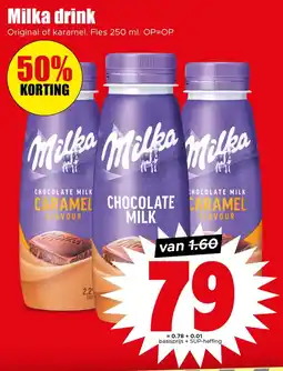 Dirk Milka drink aanbieding