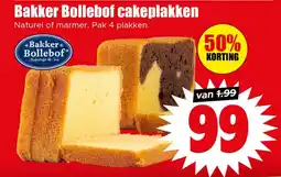 Dirk Bakker Bollebof cakeplakken aanbieding