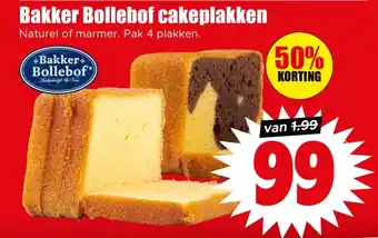 Dirk Bakker Bollebof cakeplakken aanbieding