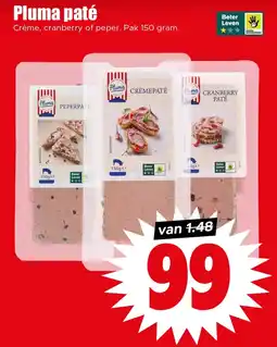 Dirk Pluma paté aanbieding