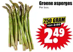 Dirk Groene asperges aanbieding