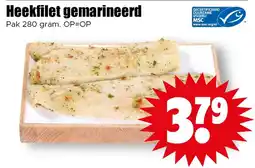 Dirk Heekfilet gemarineerd aanbieding