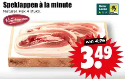 Dirk Speklappen à la minute aanbieding