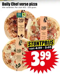 Dirk Daily Chef verse pizza aanbieding