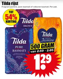 Dirk Tilda rijst aanbieding