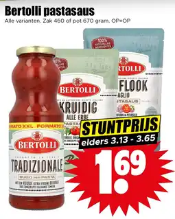 Dirk Bertolli pastasaus aanbieding