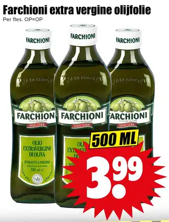Dirk Farchioni extra vergine olijfolie aanbieding