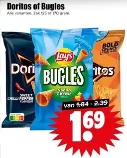 Dirk Doritos of Bugles aanbieding