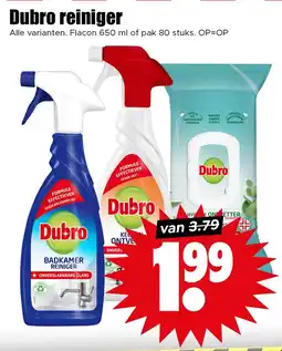 Dirk Dubro reiniger aanbieding