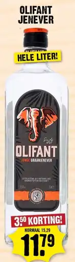Dirk Olifant Jenever aanbieding