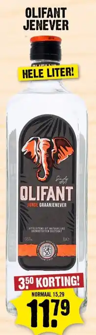 Dirk Olifant Jenever aanbieding