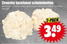 Dirk Crunchy hazelnoot schuimbollen aanbieding