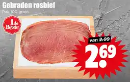 Dirk Gebraden rosbief aanbieding