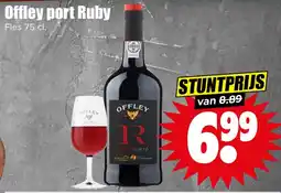 Dirk Offley port Ruby aanbieding