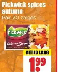 Dirk Pickwick spices autumn aanbieding