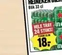Dirk HEINEKEN BIER aanbieding
