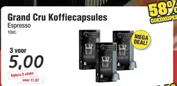 Budget Food Grand Cru Koffiecapsules Espresso aanbieding