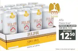 Mitra Alfa Pilsener aanbieding